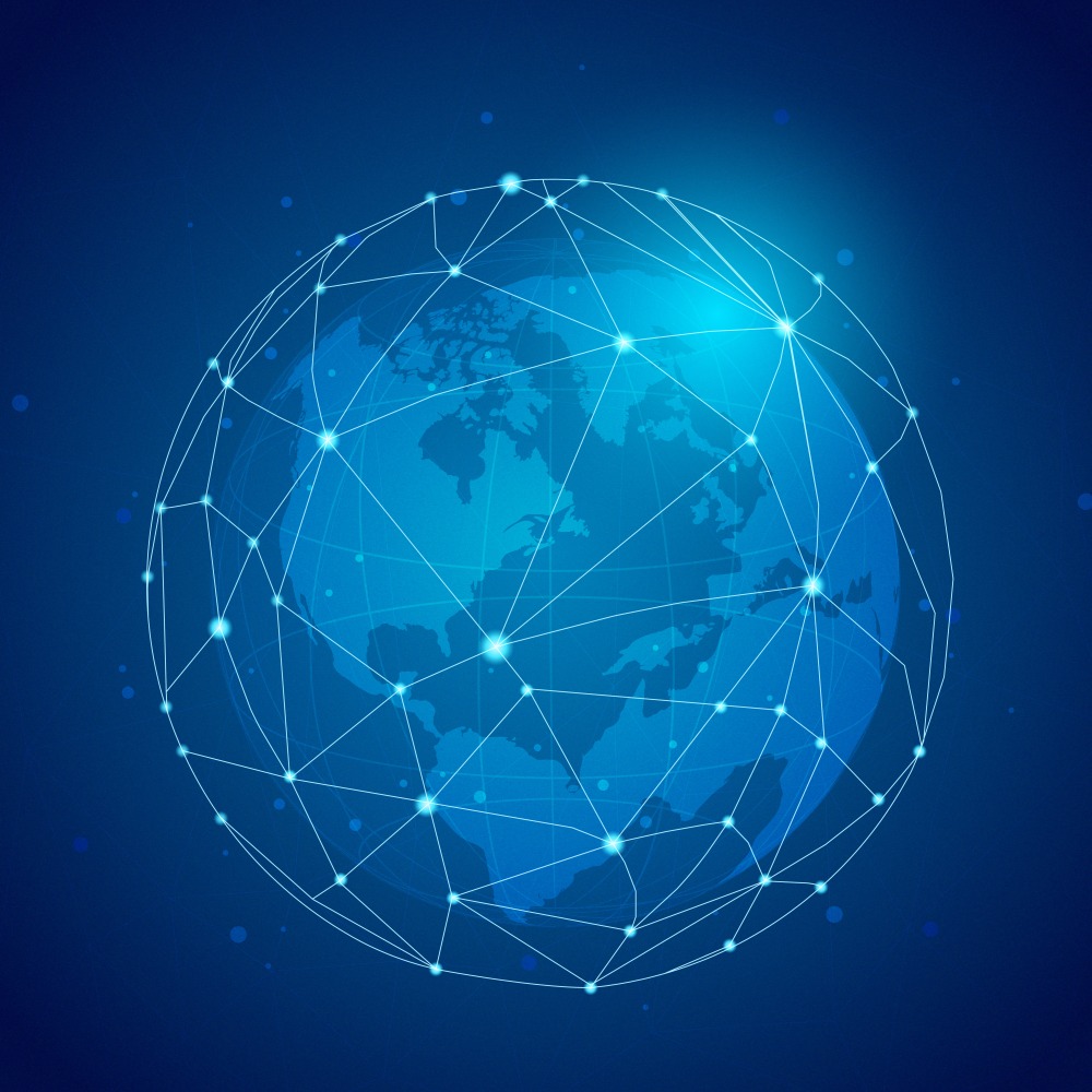 Global network illustration